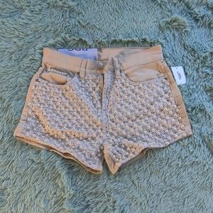BDG- High Rise Girlfriend Shorts- Size: 25